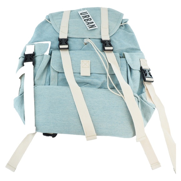 Urban Outfitters Denim Utility Backpack - Picture 2 of 9